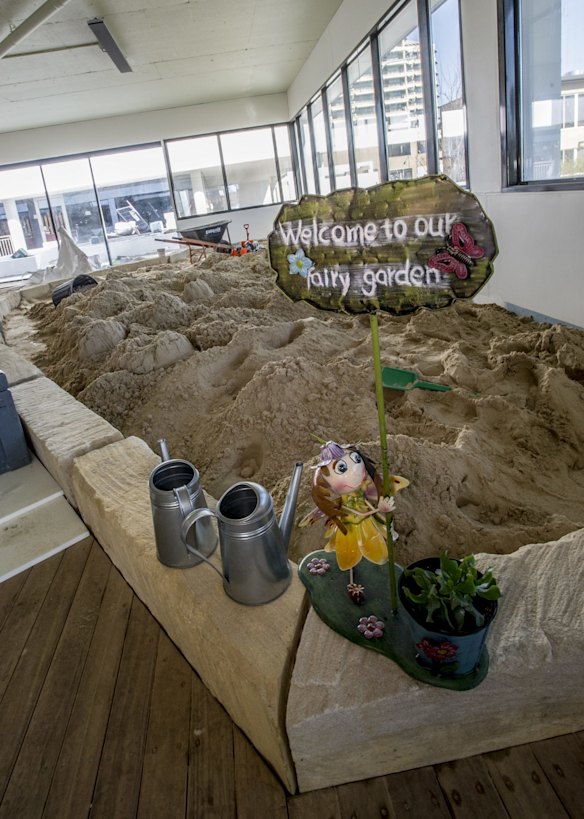 age Education & Childcare is opening Canberra's first prestige Childcare Centre in Turner. Sand-pit play area.