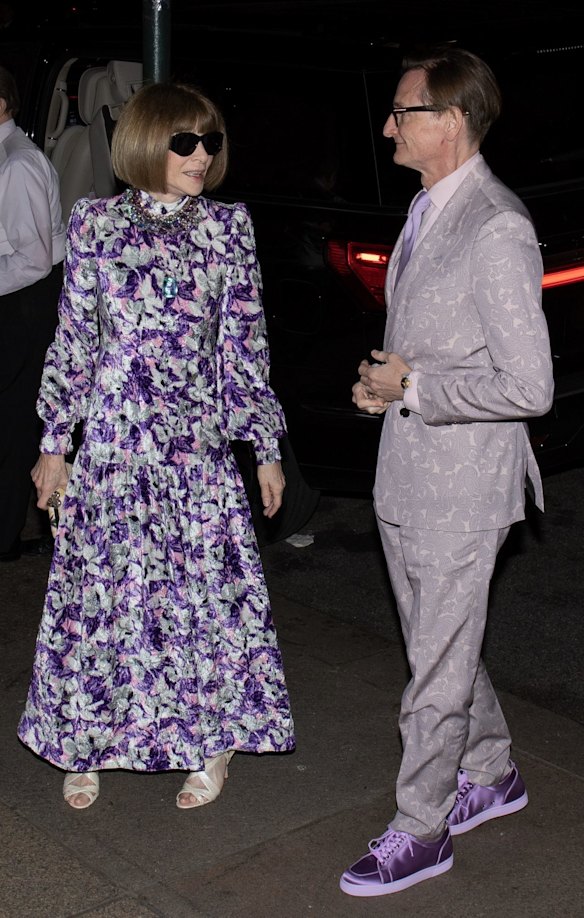 Anna Wintour and Hamish Bowles.