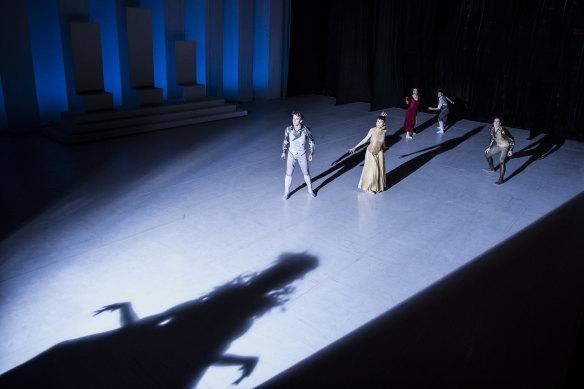 A menacing shadow looms over the dancers in LAC.