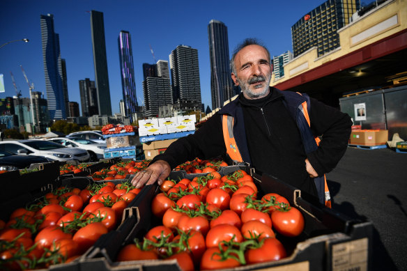 Paul Ansaldo, a trader at the market for 31 years, is pleased the council's underground plans will be revised.