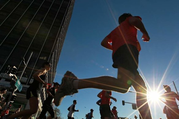 City 2 Surf: 2013. Perfect weather for the 2013 race.