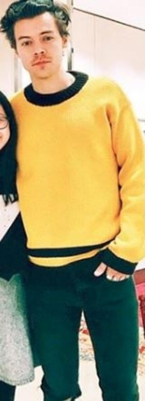 This bumblebee Gucci Wool sweater with contrast trims proves that slightly ugly sweaters are always in.
Style note: We all love a slightly ugly jumper. We just do. 