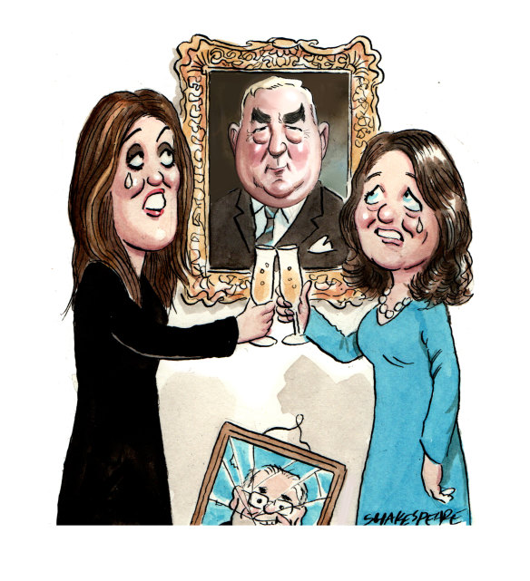 Peta Credlin and Georgina Downer.