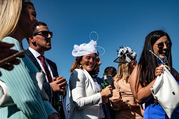 The crowd at Everest Day, Royal Randwick Racecourse.