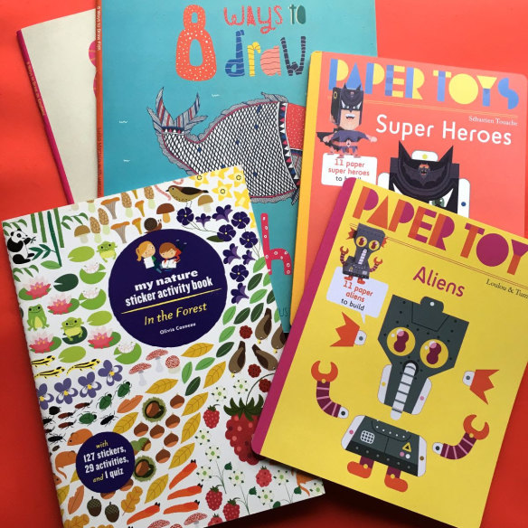 A selection of craft books available now to make school holidays easier.
