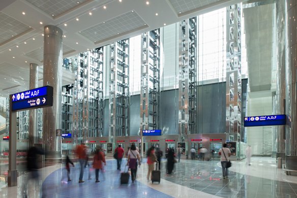Dubai Airport overtook London Heathrow as the busiest for international travellers in 2014