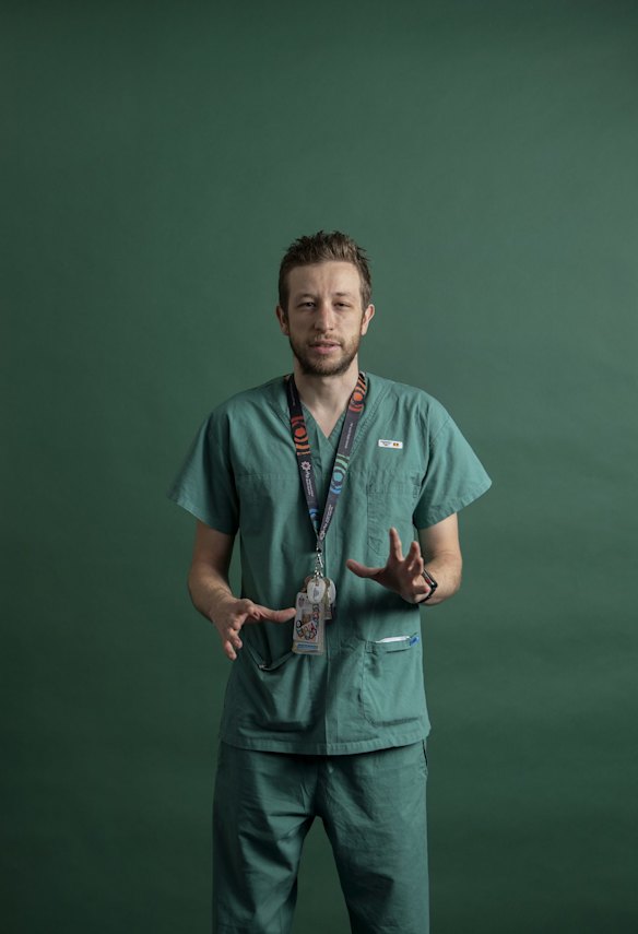 Scott Daley, Aboriginal Health Manager at St Vincent's Hospital, Sydney.