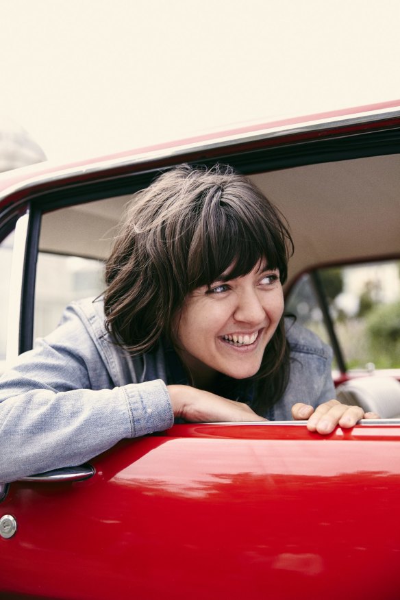 Courtney Barnett hosts Slate Culture Gabfest on Friday at the Melbourne Convention and Exhibition Centre.