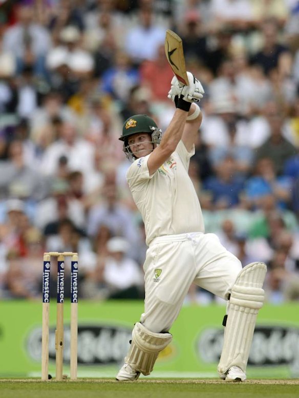 Steven Smith hits out.