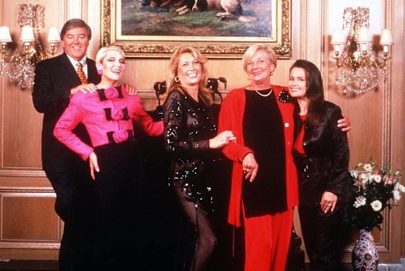 Beauty and the Beast with Stan Zemanek, left, and Maureen Duval, second from right.