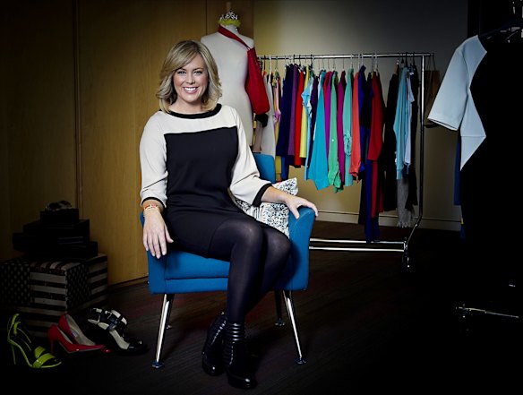 Samantha Armytage at the Channel Seven studios in Sydney in 2013. 