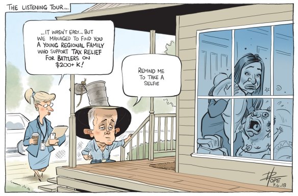 David Pope's <i>Canberra Times</i> editorial cartoon for Thursday, June 7, 2018.