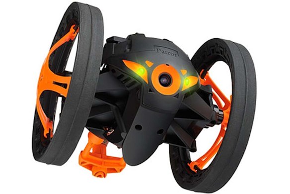 The Jumping Sumo jumps 0.7 metres high.