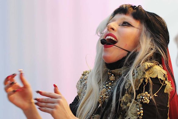 Lady Gaga at the 2011 Cannes Film Festival.