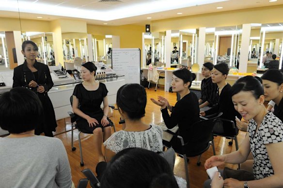 Recruits, whose average age is 24, are taught the basics of social etiquette, personal grooming, passenger handling and meal service, including food preparation and wine appreciation.