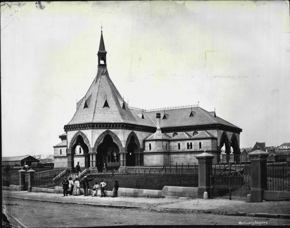 Mortuary Station in 1871.