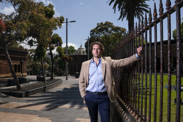 Liberal council candidate Lyndon Gannon said he wanted Taylor Square and Oxford Street to become Sydney’s version of London’s Camden Markets.