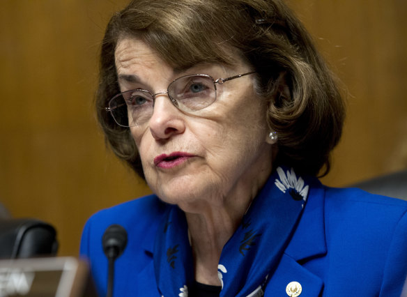  Senator Dianne Feinstein in 2018.