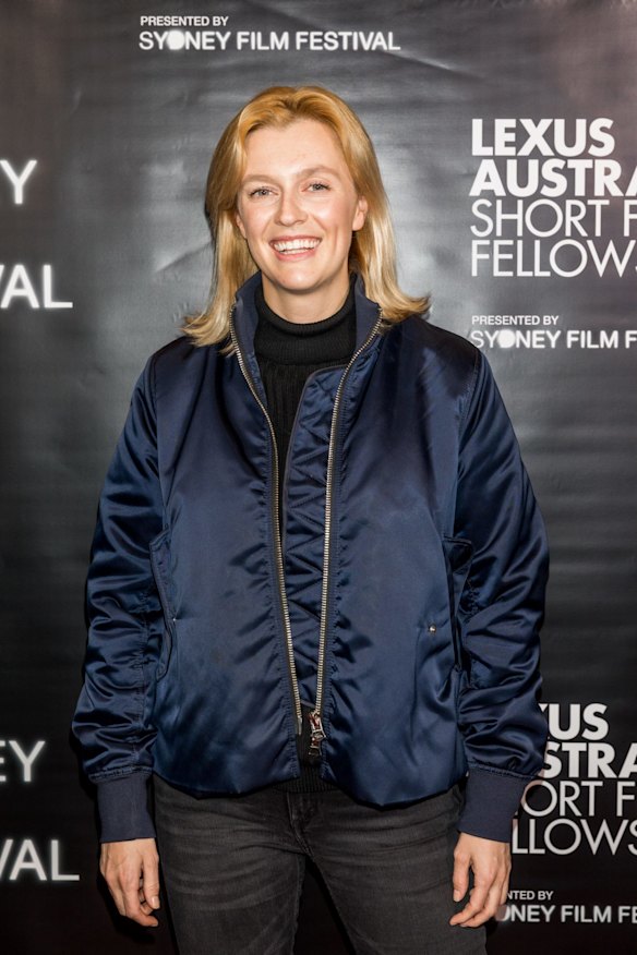 Director Gracie Otto at the Lexus Australia Short Film Fellowship gala.
