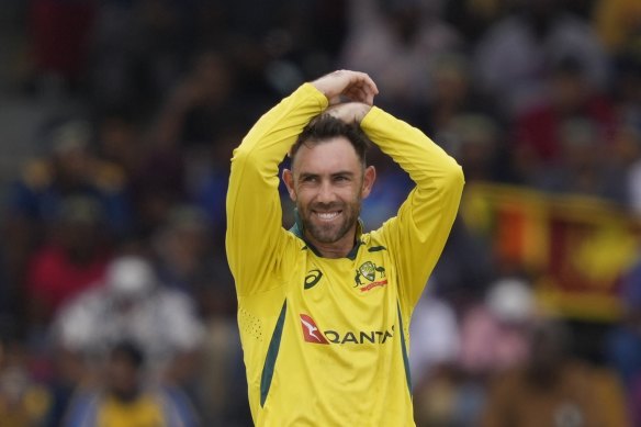 On his way home: Dynamic all-rounder Glenn Maxwell will return home from South Africa.
