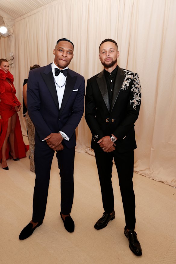 Russell Westbrook and Stephen Curry.