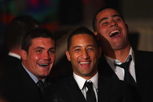 Chris Heighington, Benji Marshall and Andrew Fifita.