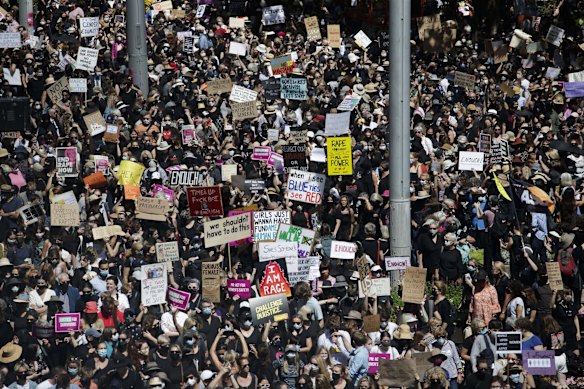 The Sydney Women's March 4 Justice.
