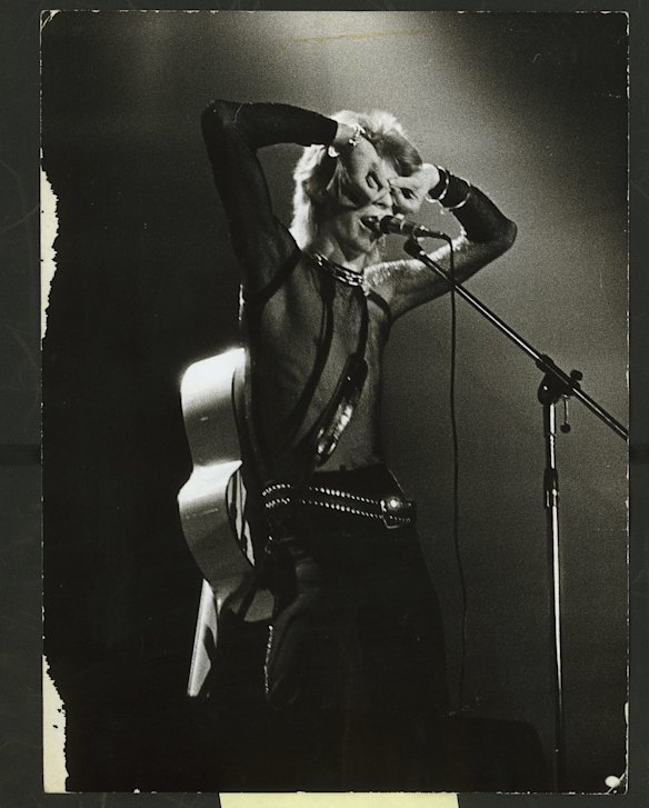 David Bowie in 1974.