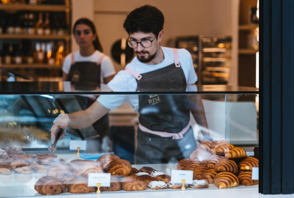 Rise Bakery at Portside Wharf.