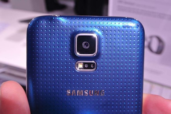 Samsung's Galaxy S5.