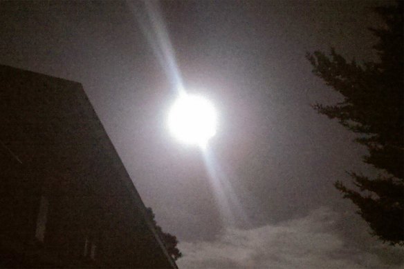 Supermoon shines over Perth