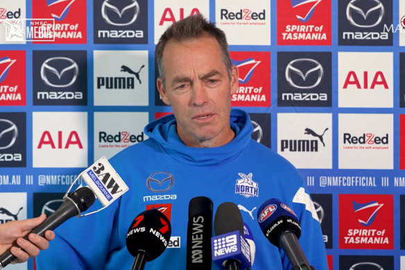 He’s back: Alastair Clarkson will return to full senior coaching against Melbourne in round 21.