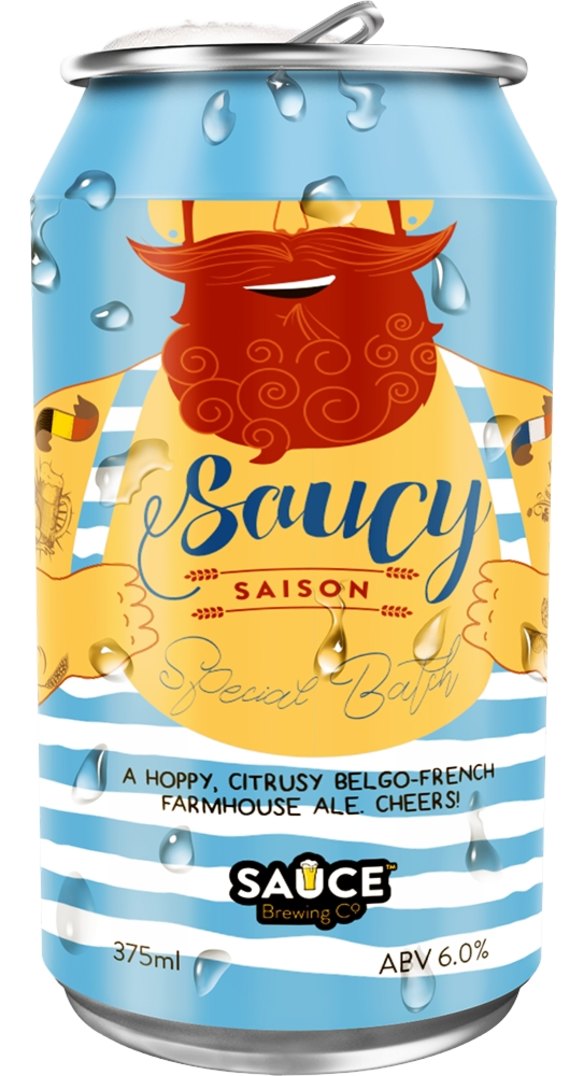 Sauce Brewing, Saucy Saison, 6% ABV