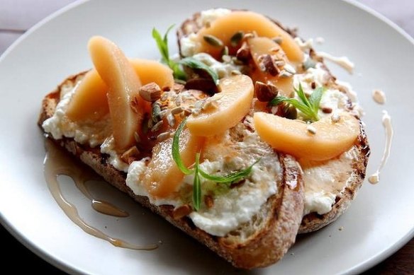 If you can squeeze into the always-crowded Cornersmith in Sydney's Marrickville, it's worth it for dishes such as ricotta and quince on sourdough with honey sourced from the cafe's rooftop.
