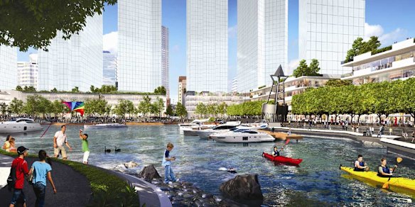 The plans for Perth's waterfront redevelopment