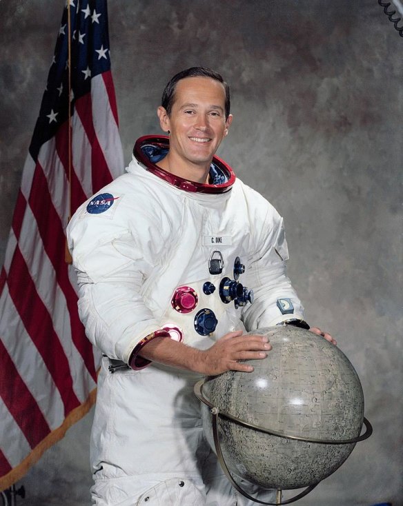 Astronaut Charlie Duke.