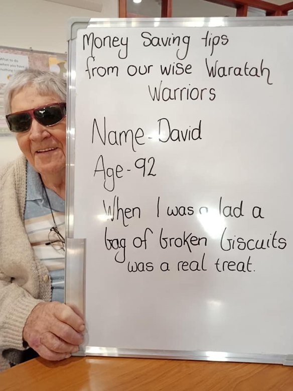 The residents of Waratah Lodge, an aged care home in Orbost in Victoria's east.