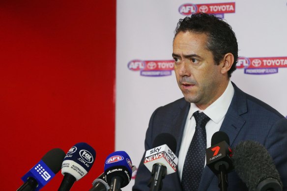 Simon Lethlean resigned as football operations manager after a brief workplace relationship with a more junior AFL staff member.