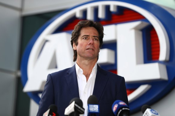 AFL chief Gillon McLachlan says there are several reasons why attendances are down this season, but has denied he has lost any hunger for a new Tasmanian franchise.