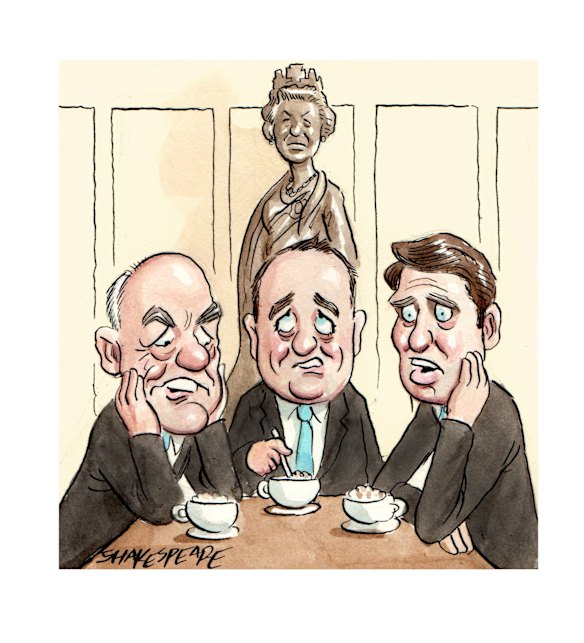 Drowning their sorrows