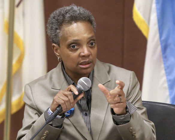 Chicago Mayor Lori Lightfoot.