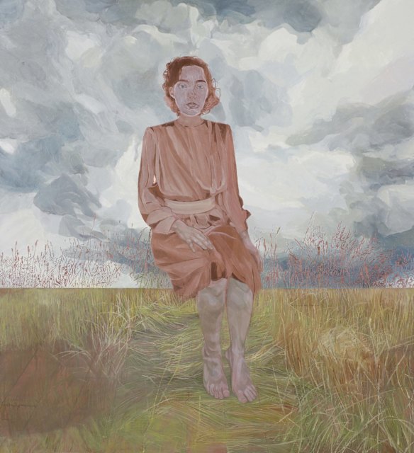 Natasha Walsh, 'A liminal space', oil on copper, 87 x 80 cm, © the artist
