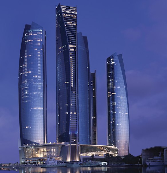 Great views are the selling point at Jumeirah at Etihad Towers.