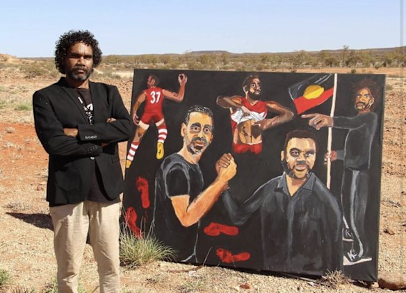 Vincent Namatjira, from Iwantja Arts was the winner in the 2020 Archibald Prize.