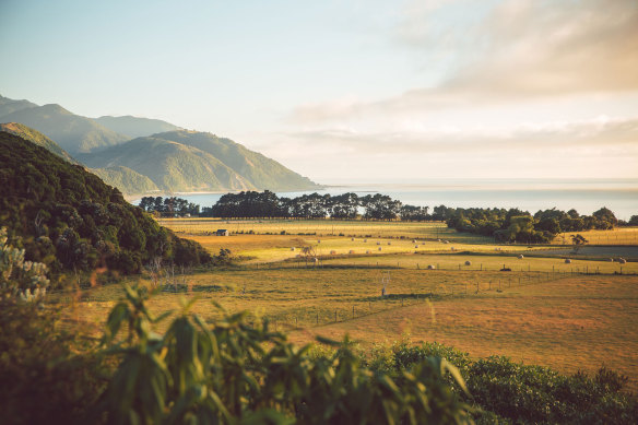 Sat snugly at the base of the Kaikoura Seaward Mountain Range.