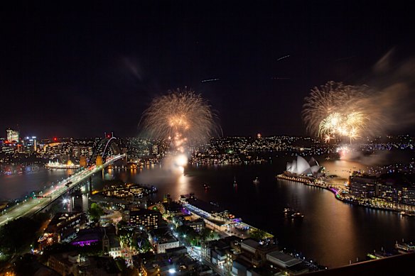 This year marks the return of the 9pm fireworks display after the pandemic prompted the family show to be scrapped last year.
