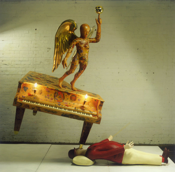 <i>Tattooed Piano</i>, from 2010.