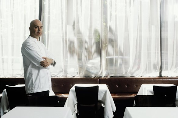 Mark Best owner/chef at the restaurant Marque in Surry Hills.