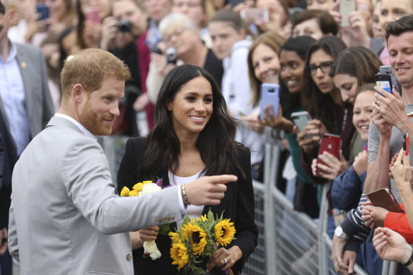 Meet and greet: Prince Harry and  Meghan in Ireland. They will visit Dubbo on October 17.