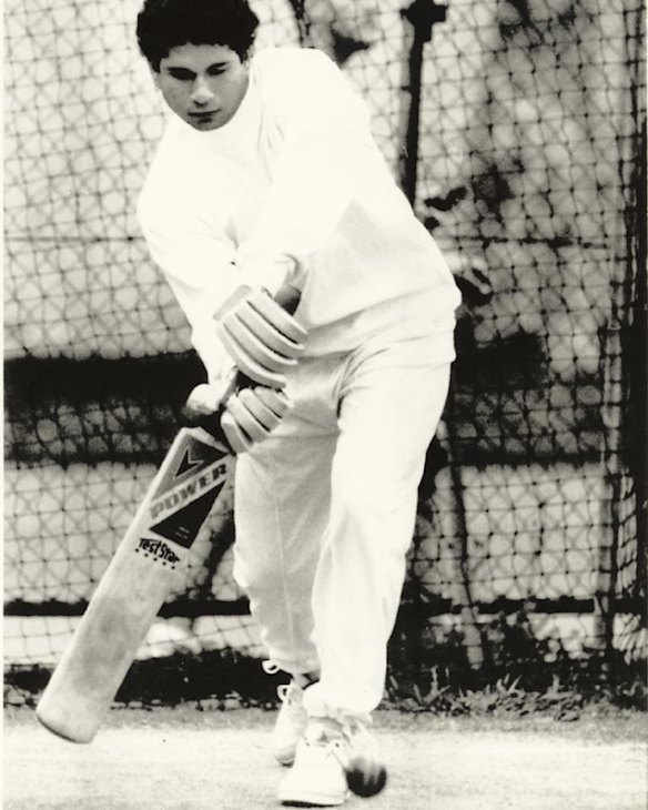 1991. Tendulkar played his first Tests against Australia in 1991-1992, breaking through with 148 not out in the Syddney New Year's Test, beginning a love affair with the SCG. 